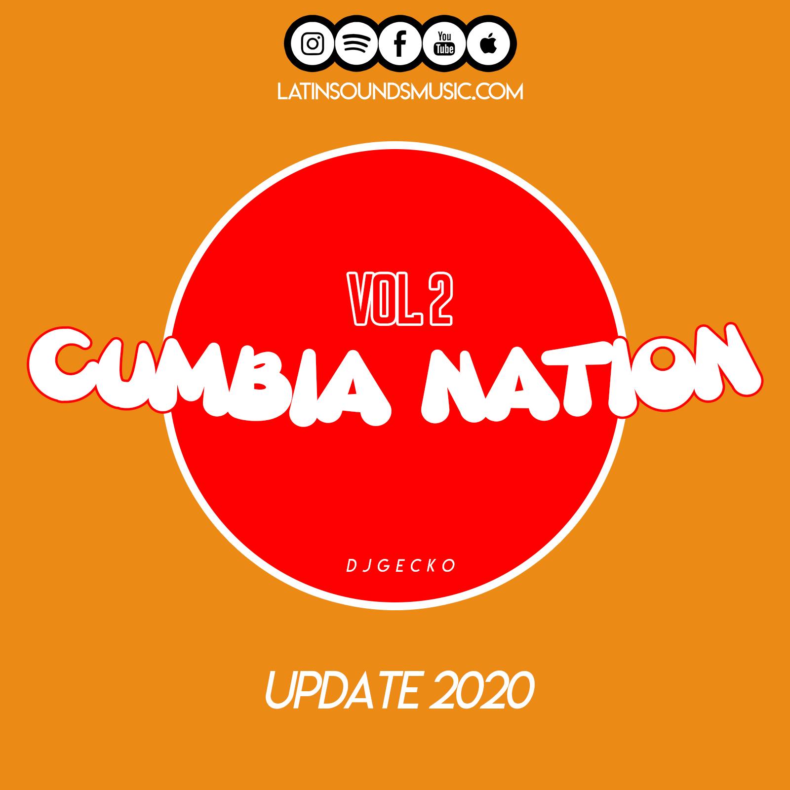 Cumbia Nation Vol.2 [Digital Download] - Dj Gecko