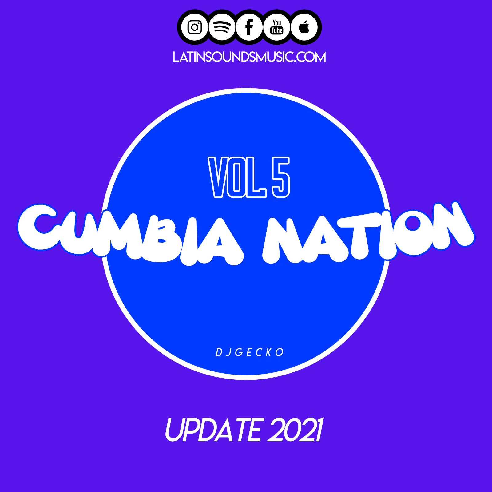 Cumbia Nation Vol.5 [Digital Download] - Dj Gecko